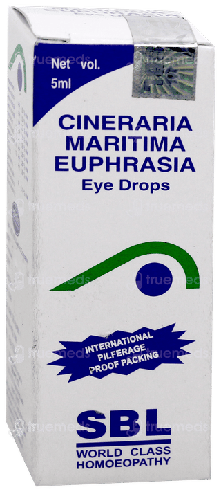Sbl Cineraria Maritima Euphrasia Eye Drops 5Ml